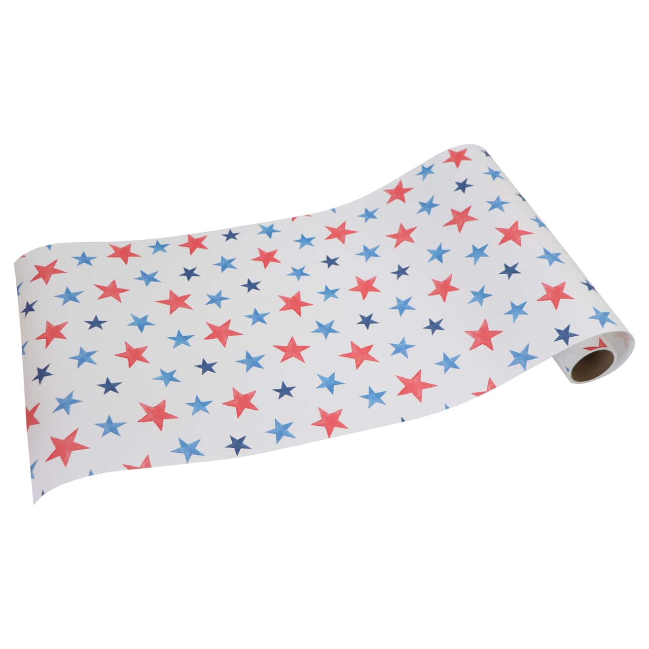 14" x 20ft. Red, White & Blue Stars Paper Table Runner Roll by Celebrate It™
